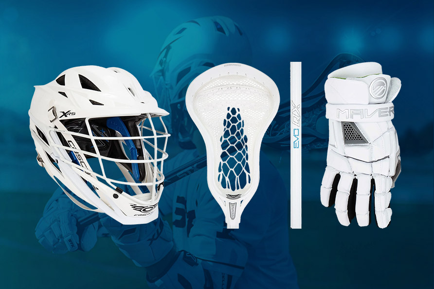 Lacrosse Services Image Helmet and Stick-Glove Equipment