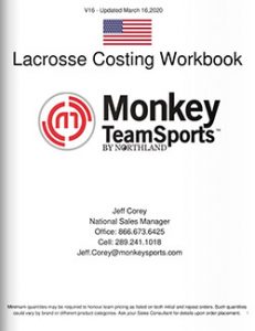 MonkeySports Team Sales Lacrosse Catalog Cover US